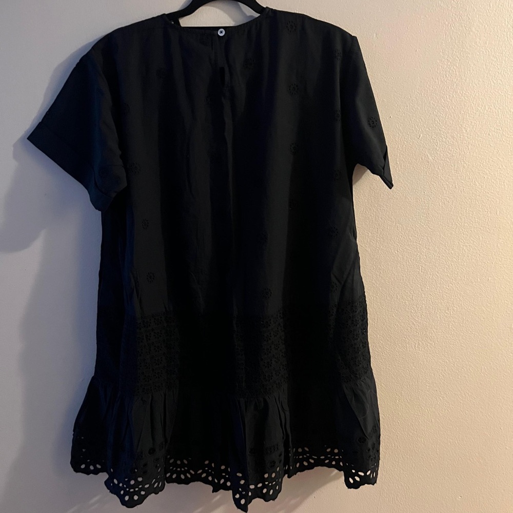Sea New York ELYSSE EMBROIDERY S/SLV TUNIC DRESS